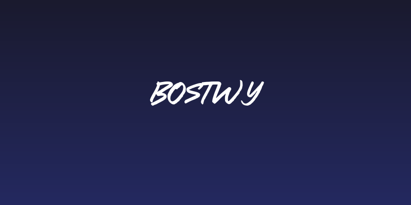 Bostwy Social Header
