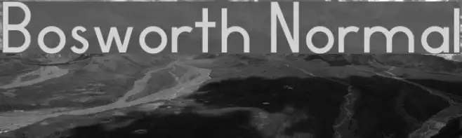 Bosworth Normal Example 1