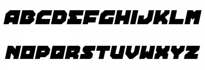 Bot CraftShop 字体 大写