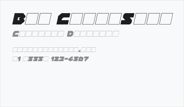 Bot CraftShop Business Card