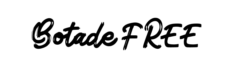 Botade FREE  नि: शुल्क फ़ॉन्ट्स डाउनलोड