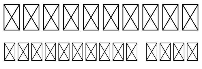 Botana Font OTHER CHARS