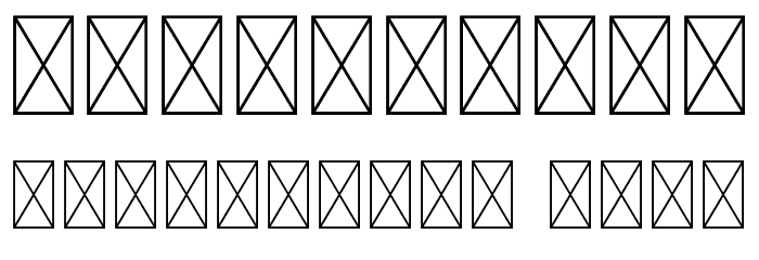 Botani Font OTHER CHARS