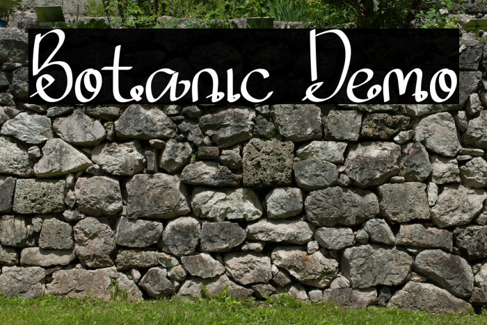 Botanic Demo Example 3