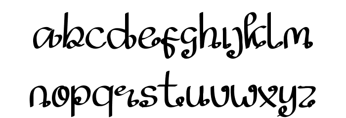 Botanic Demo Font LOWERCASE