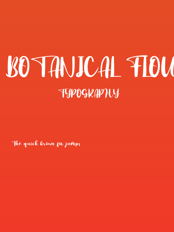 Botanical Flourish - Personal U Poster