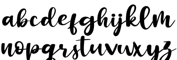 Botanical Flourish - Personal U Font LOWERCASE