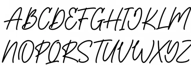 Botanical Font Litere mari