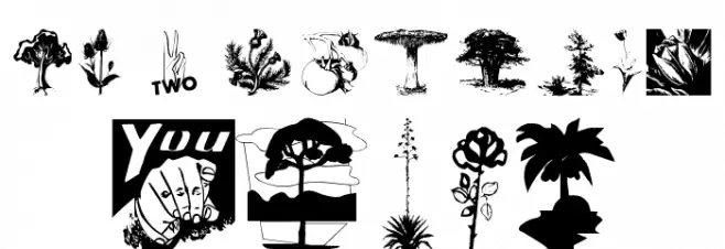 Botanicals Font OTHER CHARS