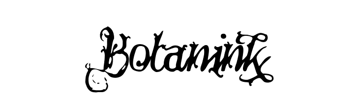 Botanink  Frei Schriftart Herunterladen