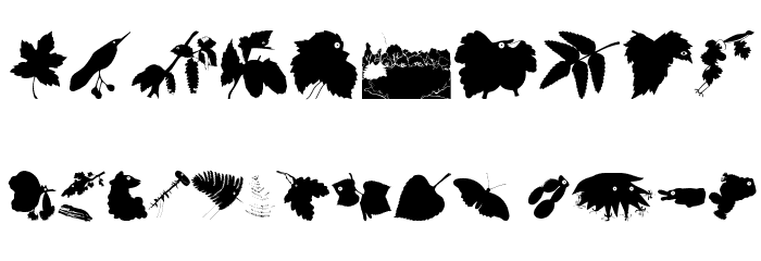 BotanishAndRelatives Font OTHER CHARS
