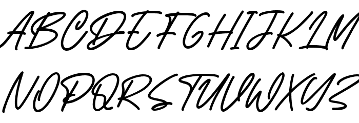 Botanity Font UPPERCASE