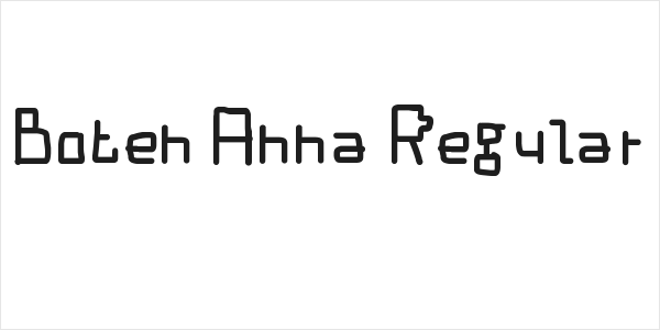 Boten Anna Regular Logo