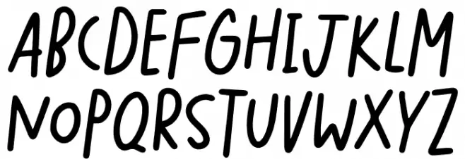 Both Ways 字体 大写