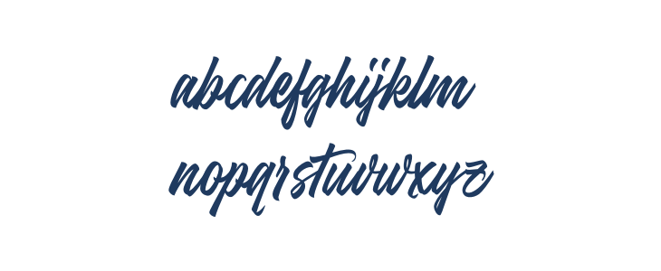 Bothering Script PERSONAL USE Regular Lowercase