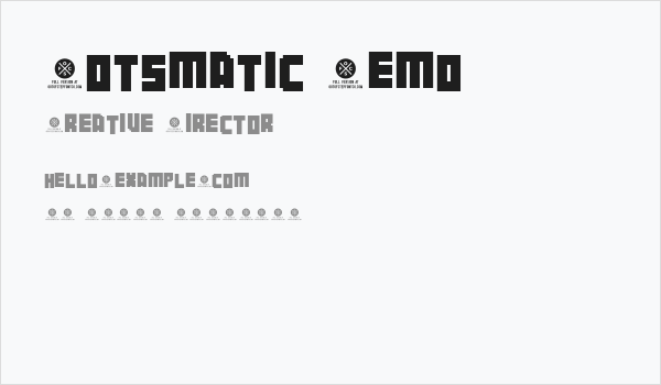 Botsmatic Demo Business Card