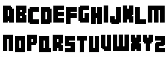 Botsmatic Demo Schriftart Kleinbuchstaben