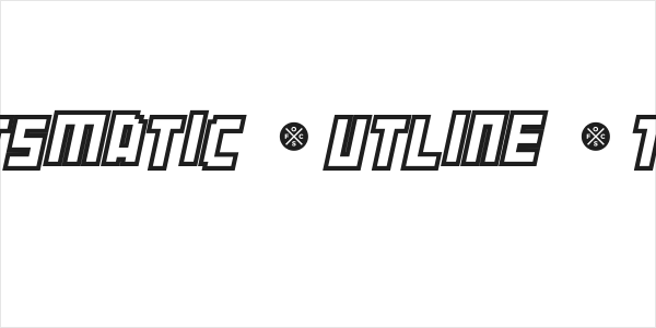 Botsmatic Outline Italic Logo