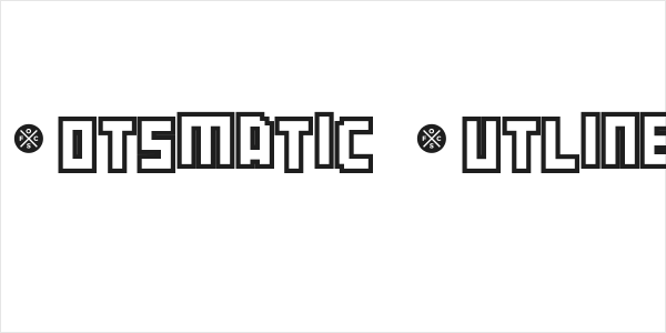 Botsmatic Outline Logo
