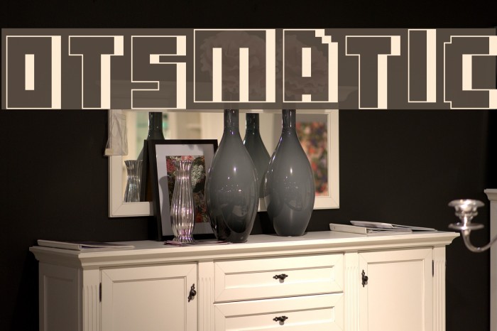 Botsmatic3D Font examples