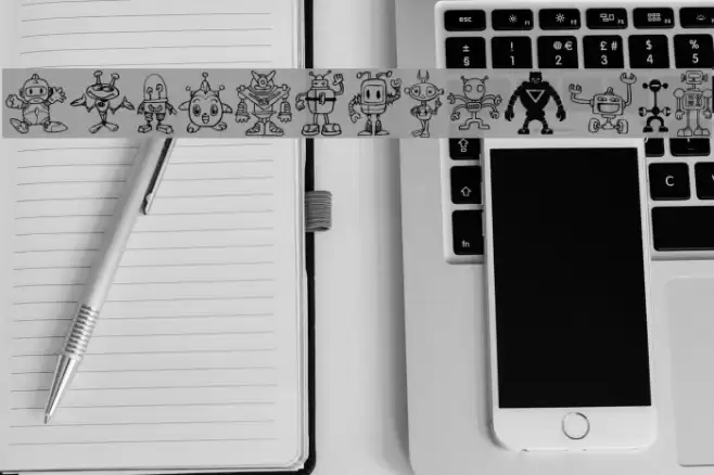 Bots'n Droids Font examples