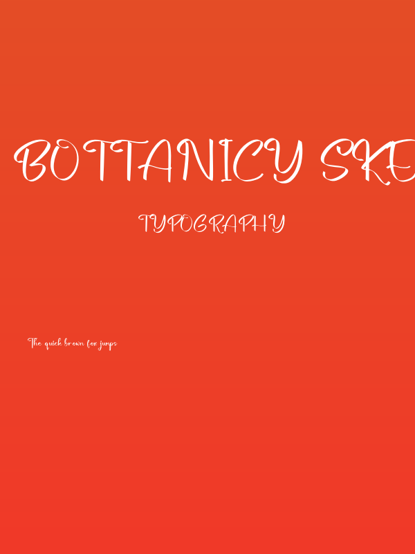 Bottanicy Sketch Poster