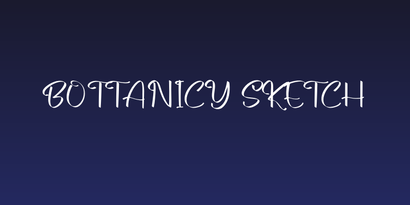 Bottanicy Sketch Social Header