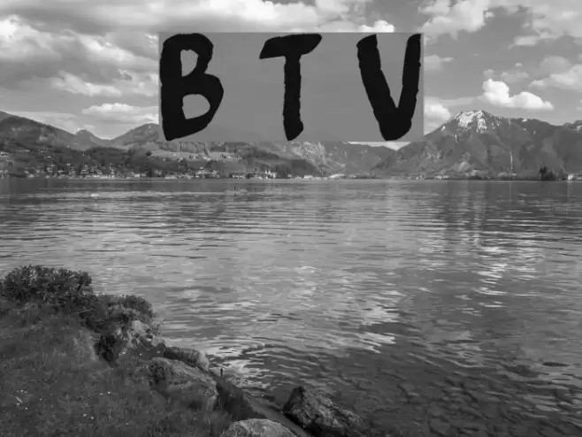 Bottenbreker T.V. Шрифта examples