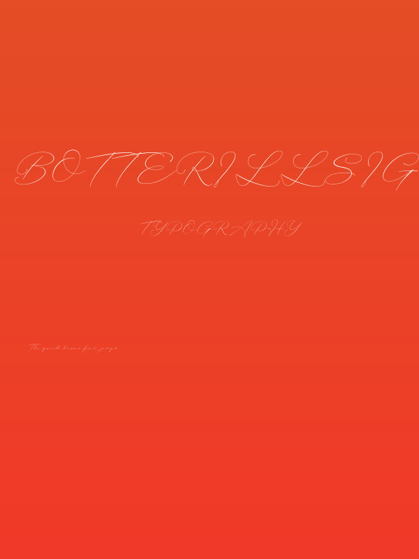 BotterillSignature Poster