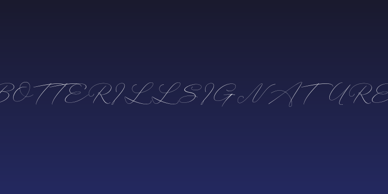 BotterillSignature Social Header