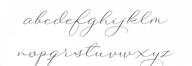 BotterillSignature Fuentes MINÚSCULAS