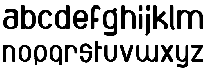 Bottix Font LOWERCASE