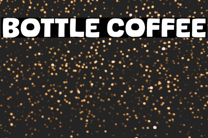 Bottle Coffee Example 3