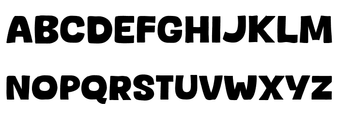 Bottle Coffee Font LOWERCASE