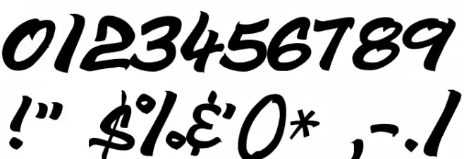 Bottle Depot Font OTHER CHARS