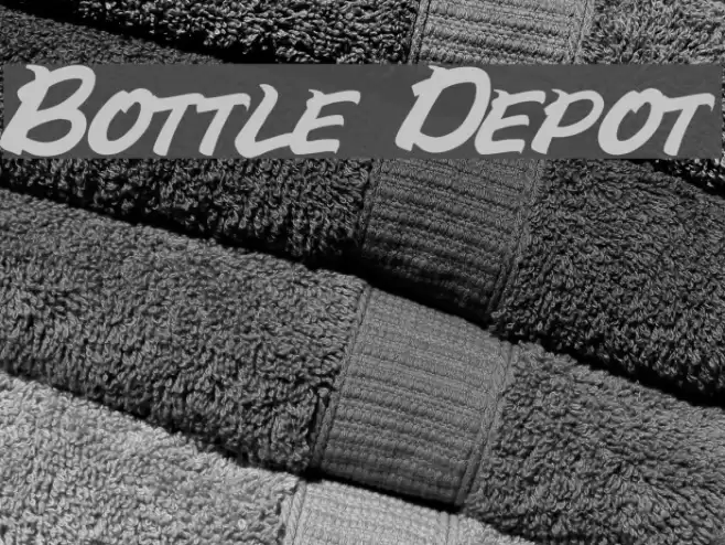 Bottle Depot Font examples