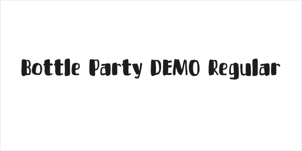 Bottle Party DEMO Regular Logo