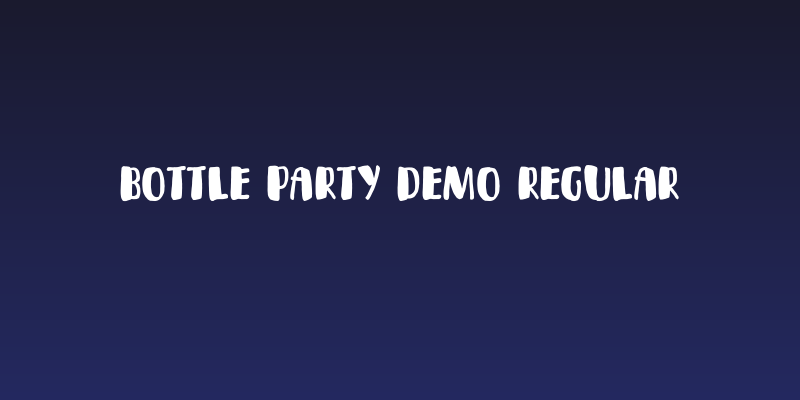 Bottle Party DEMO Regular Social Header