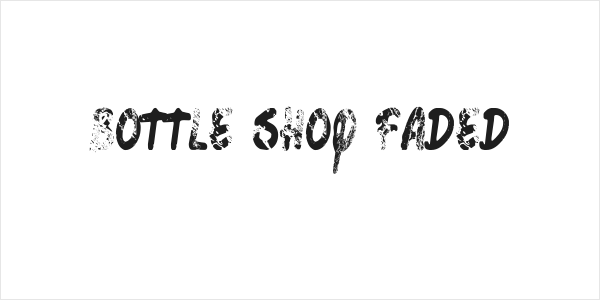 Bottle Shop Faded Logo