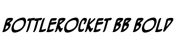 BottleRocket BB Bold Font
