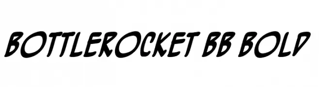 BottleRocket BB Bold  Fuentes Gratis Descargar