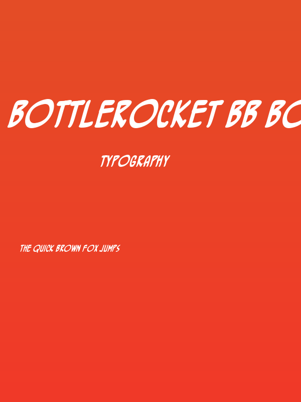 BottleRocket BB Bold Poster