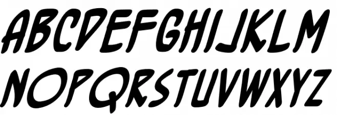 BottleRocket BB Bold خط أحرف صغيرة