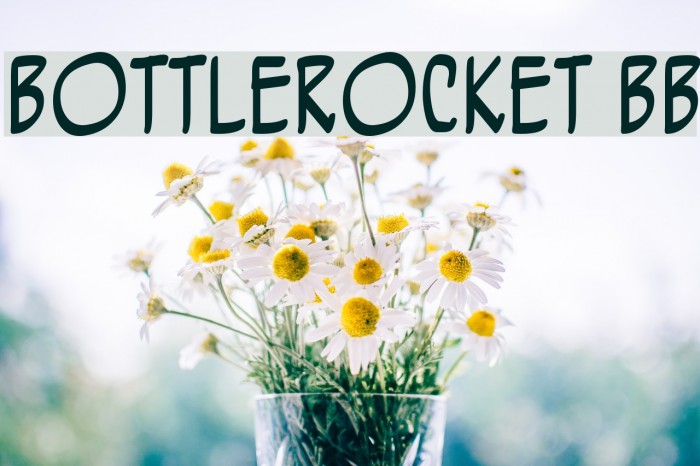 BottleRocket BB フォント examples