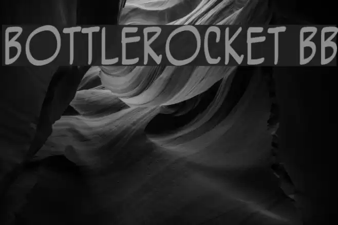 BottleRocket BB Font examples