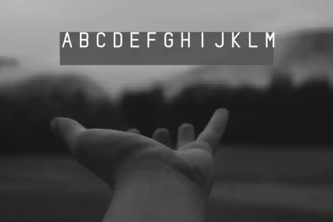 Bottled It Central Font examples