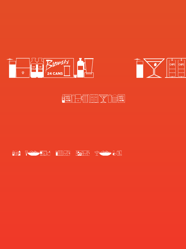 Bottles & Bars JL Poster