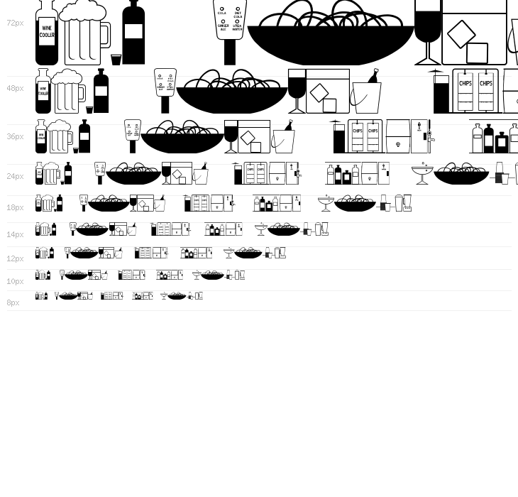 Bottles & Bars JL Waterfall