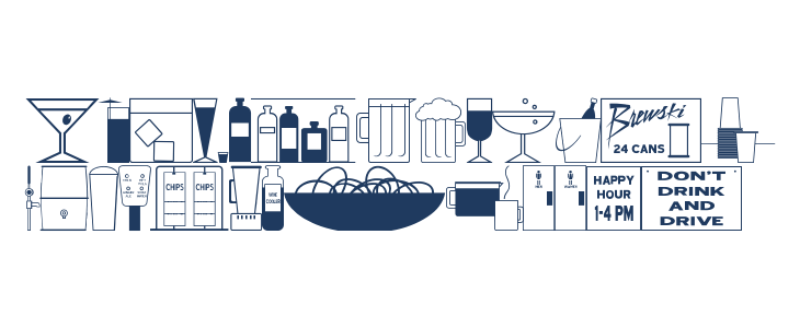 Bottles & Bars JL Lowercase