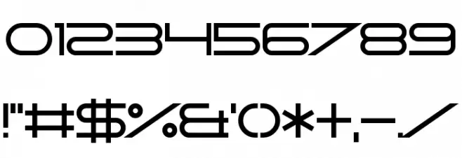 Bottom Brazil Font OTHER CHARS